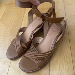 Like New! Madewell Genuine Leather Samira Sandal
